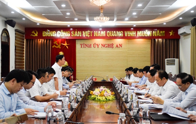 Nghệ An triển khai hiệu quả nghị quyết về thu hút đầu tư nước ngoài